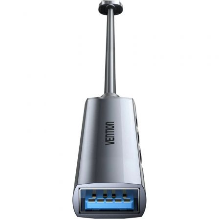 HUB 4 PUERTOS USB 3.0 4xUSB 0.15 M GRIS VENTION